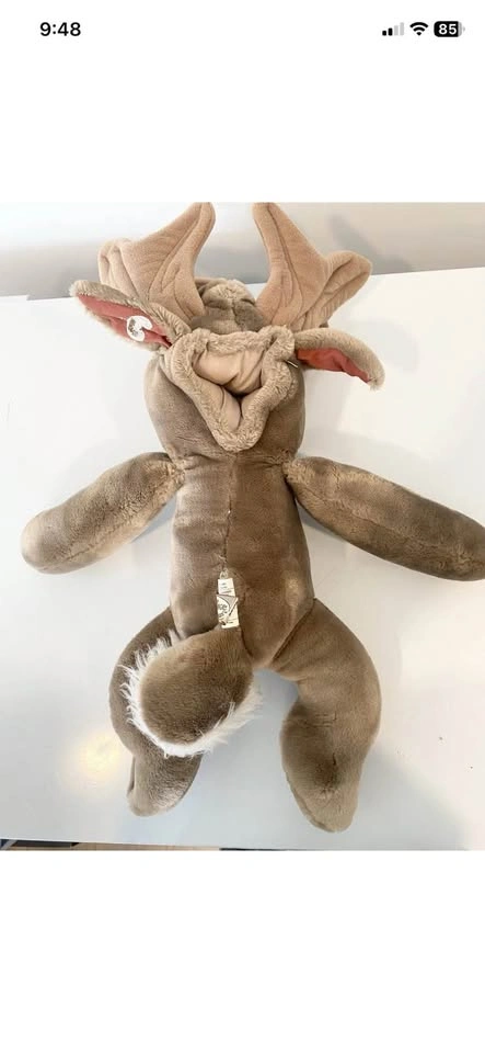 Vintage Wrinkles Moogums Moose Plush Hand Puppet - photo 4