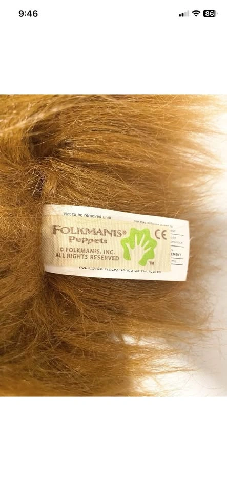 Folkmanis Orangutan Hand Puppet 27” Large Plush Stuffed Animal - photo 5