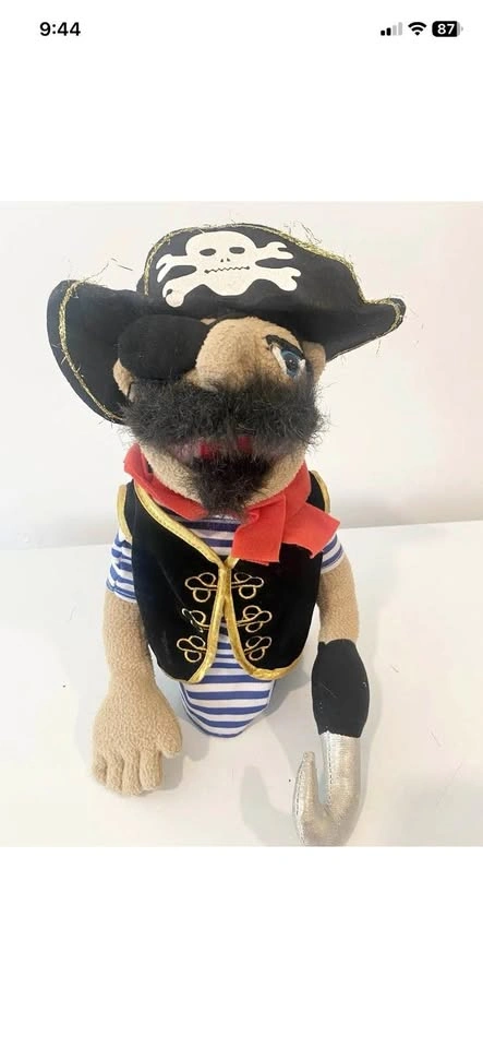 Melissa & Doug Barnacle Bart Pirate Puppet Captain Willy