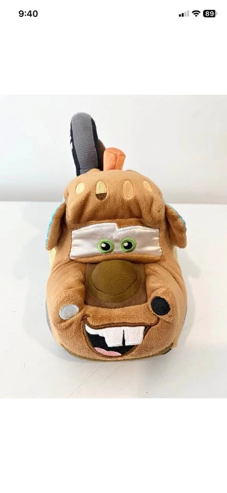 Disney Parks Pixar Cars Tow Mater Plush Tow Truck 10”