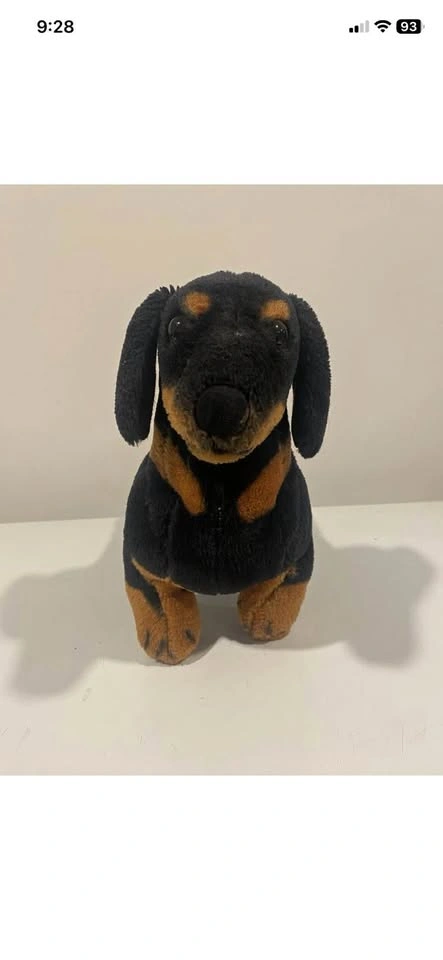 Melissa & Doug Dachshund Plush Stuffed Dog 14”