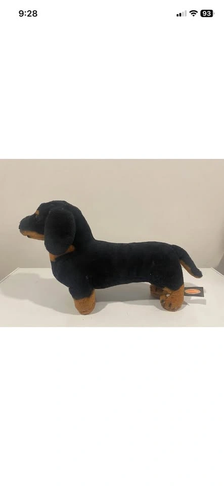 Melissa & Doug Dachshund Plush Stuffed Dog 14” - photo 2