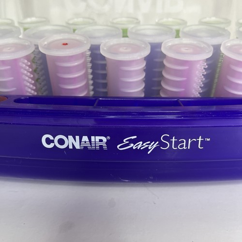 Conair Easy Start Hot Rollers 20 Multi Sized with clips tested - photo 2