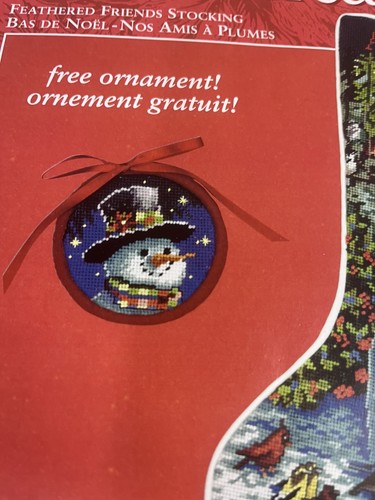Needle Treasures Feathered Friends Stocking Needlepoint Kit - photo 3