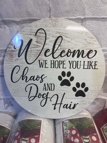 Hope you Love Chaos and Dog hair Wreath Making Kit - photo 3