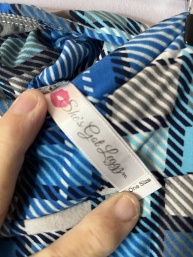 She's Got Leggz Houndstooth Leggings One Size New - photo 2