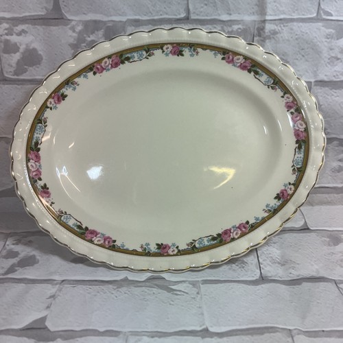 Vintage J & G Meakin SOL Pink Rose Large Oval Platter