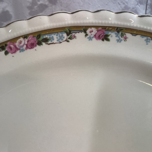 Vintage J & G Meakin SOL Pink Rose Large Oval Platter - photo 3