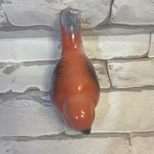 Vintage 60’s Red Bird Hand Painted Figurine Collectible - photo 5