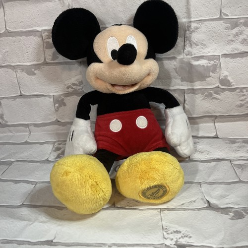 Disney Store Mickey Mouse Approx 13" Original Authentic Plush