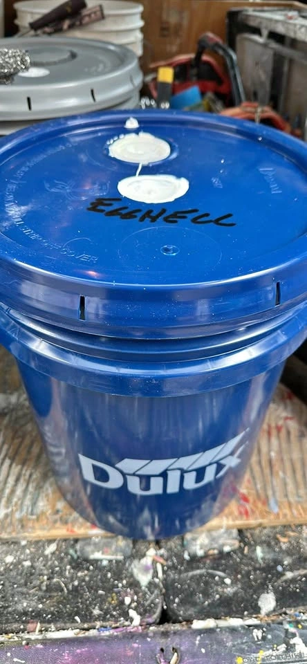 Paint New Full Pail Latex Eggshell - Off White