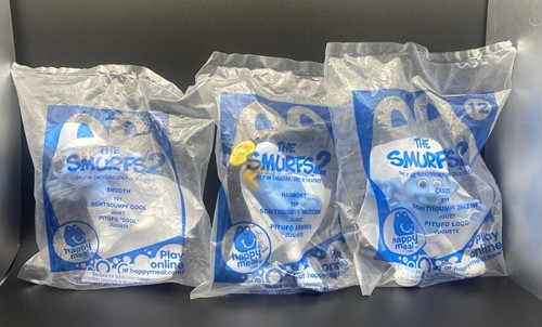 McDonald’s Happy Meal Toy - 2013 The Smurfs 2 Toy Lot (3)