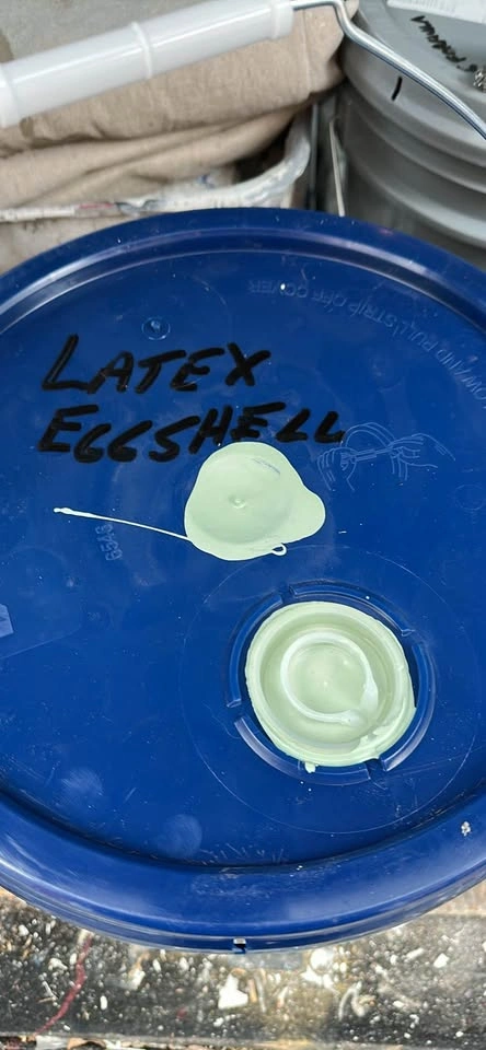 Paint New Full Pail Latex Eggshell - Light Green - photo 2