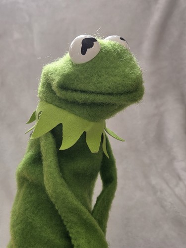 Vintage 1978 Fisher-Price Kermit the Frog Hand Puppet (#860) - photo 2