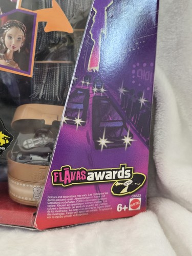 Vintage 2003 Mattel Flavas Awards P.BO Doll NIB Sealed - photo 5