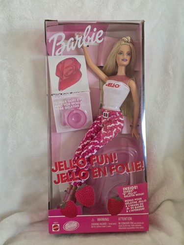 2001 Barbie Jell-O Fun! Doll #55417 NRFB Vintage Mattel
