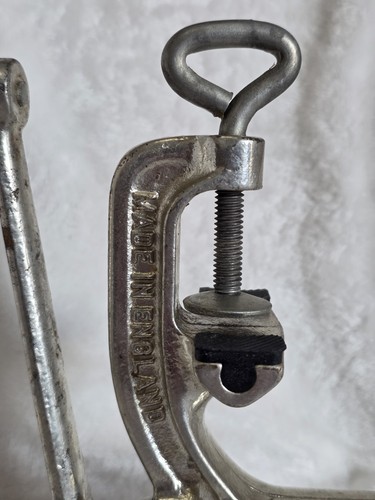Vintage Spong National Mincer # 20 Hand Crank Meat Grinder - photo 5