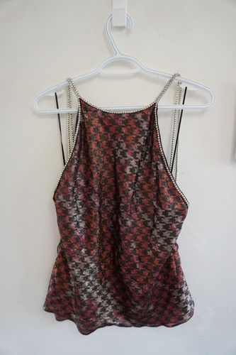 Redemption FW18 Silk-Blend Lurex Jacquard Halter Top - IT 44