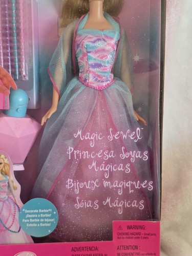 Vintage Mattel 2001 Magic Jewel Barbie Doll New in Box - photo 4