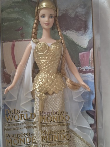 Vintage 2003 Barbie Dolls of the World Princess of the Vikings - photo 3