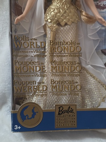 Vintage 2003 Barbie Dolls of the World Princess of the Vikings - photo 5
