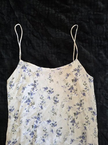 Reformation Andrea Top in White Floral – Size L - photo 2