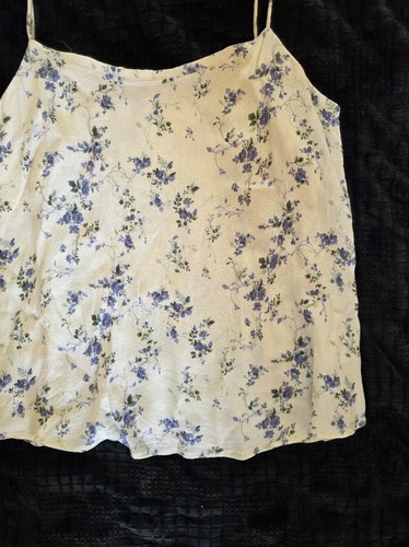 Reformation Andrea Top in White Floral – Size L - photo 3