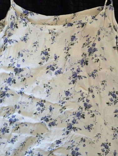 Reformation Andrea Top in White Floral – Size L - photo 4