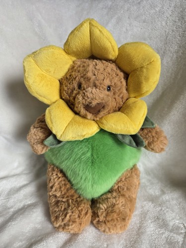 NWT Jellycat Medium Bartholomew Bear Daffodil Outfit Plush - photo 2