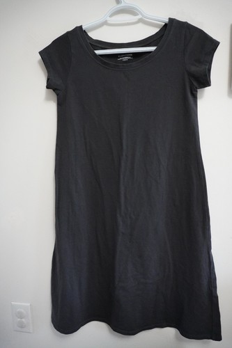 NWOT Eileen Fisher XXS Charcoal Gray Organic Cotton Dress - photo 2