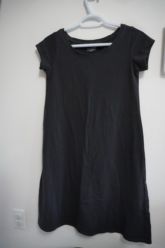 NWOT Eileen Fisher XXS Charcoal Gray Organic Cotton Dress - photo 3