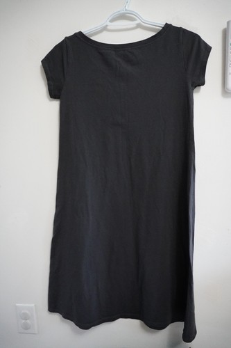 NWOT Eileen Fisher XXS Charcoal Gray Organic Cotton Dress - photo 4