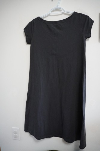 NWOT Eileen Fisher XXS Charcoal Gray Organic Cotton Dress - photo 5