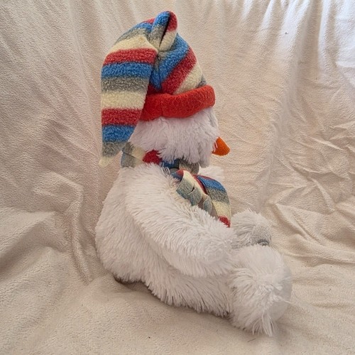 Vintage Russ Berrie Shining Stars Snowman Plush Hat Scarf - photo 5
