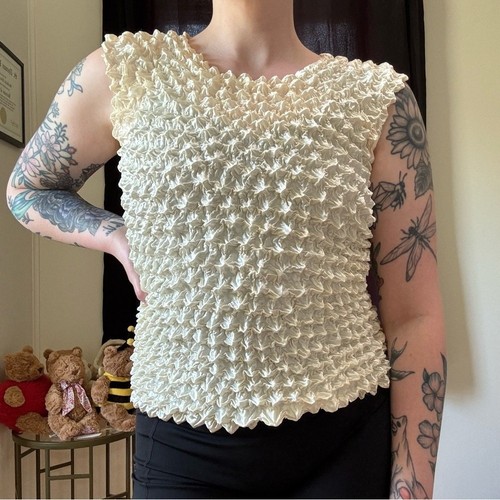 Y2K Vintage Popcorn Tank
