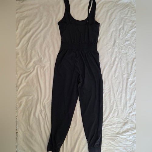 Abercrombie & Fitch Black Traveler Smocked Waist Jumpsuit - photo 2