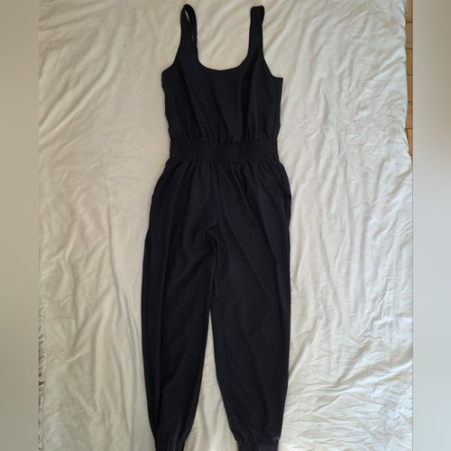 Abercrombie & Fitch Black Traveler Smocked Waist Jumpsuit - photo 3