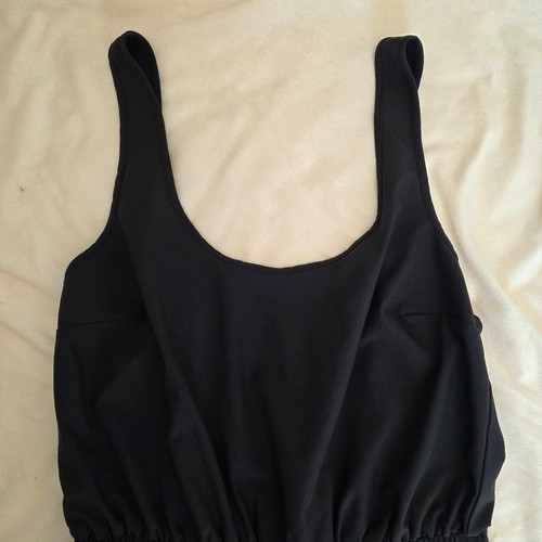 Abercrombie & Fitch Black Traveler Smocked Waist Jumpsuit - photo 4