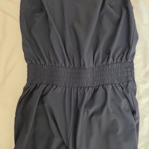 Abercrombie & Fitch Black Traveler Smocked Waist Jumpsuit - photo 5