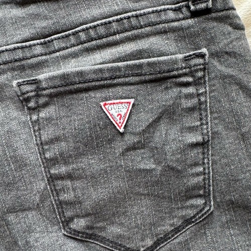 Vintage Y2K Guess Cut Off Micro Mini Jean Shorts - photo 4