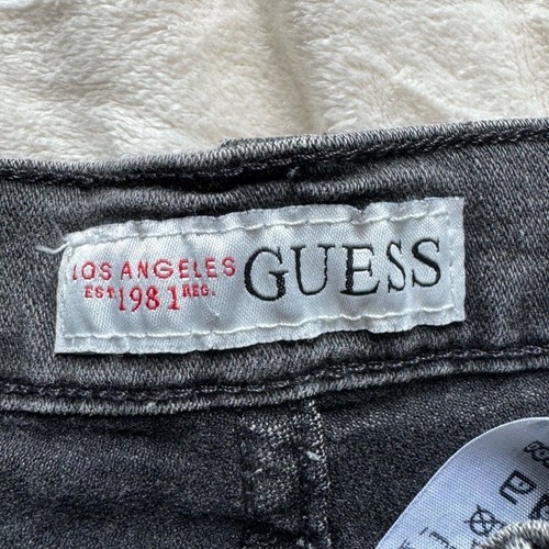Vintage Y2K Guess Cut Off Micro Mini Jean Shorts - photo 5