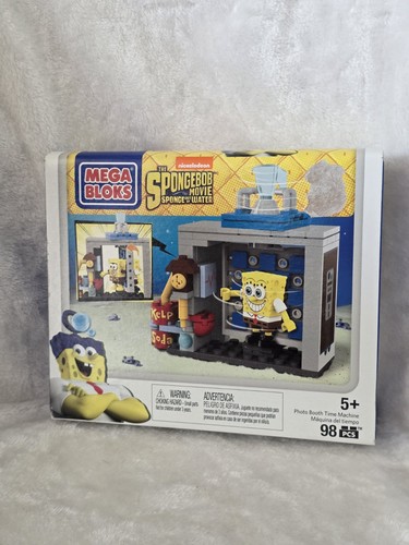 Mega Bloks SpongeBob Movie Photo Booth Time Machine Set CND23
