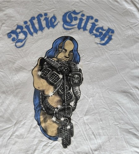 Official Billie Eilish Oversized Merch T-Shirt - photo 5