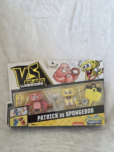 Mattel SpongeBob SquarePants vs Patrick Star Rip-Spin 2-Pack