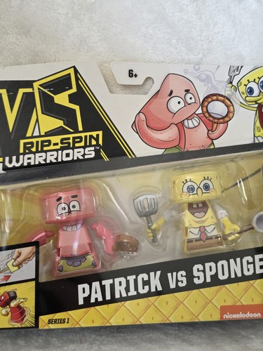 Mattel SpongeBob SquarePants vs Patrick Star Rip-Spin 2-Pack - photo 2