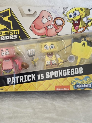 Mattel SpongeBob SquarePants vs Patrick Star Rip-Spin 2-Pack - photo 4