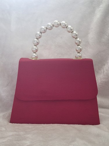 Vintage Fifth Avenue Collection Red Faille Evening Bag - photo 4
