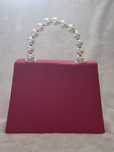 Vintage Fifth Avenue Collection Red Faille Evening Bag - photo 5