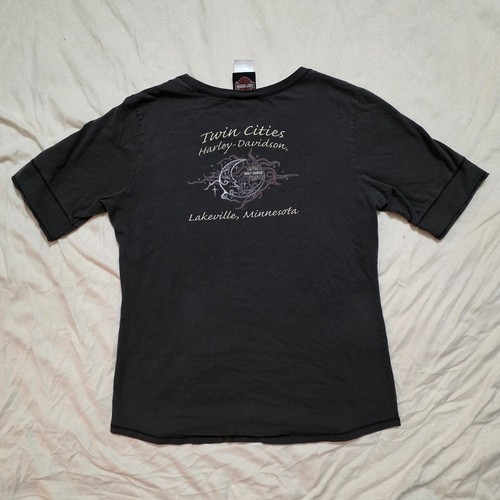 Harley-Davidson Black Graphic T-Shirt - photo 2
