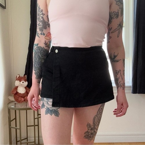 Grunge Y2K Punk Glam Wrap Skort
